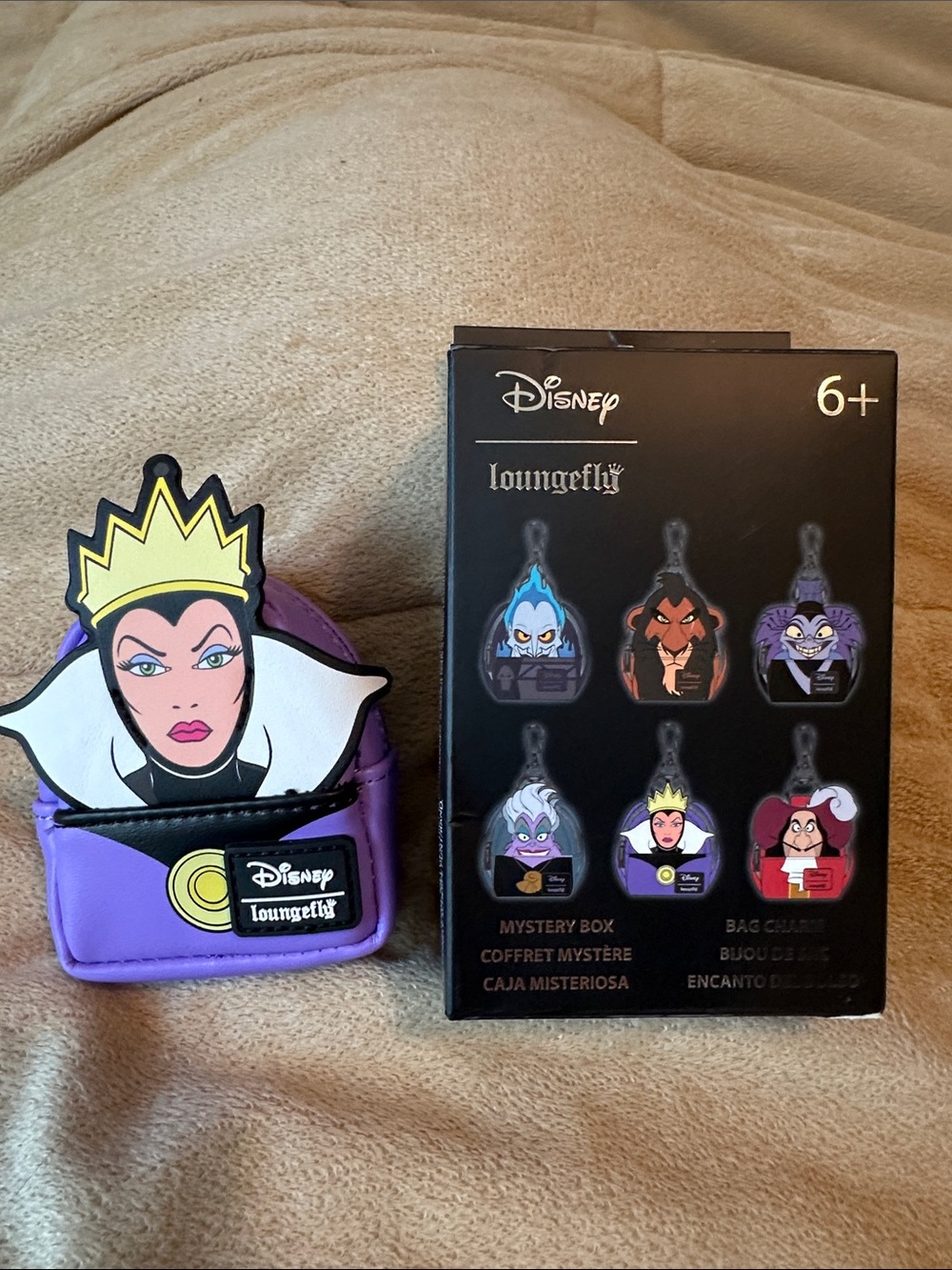 Loungefly Disney Evil Queen Mini Backpack Coin Purse -  NWT